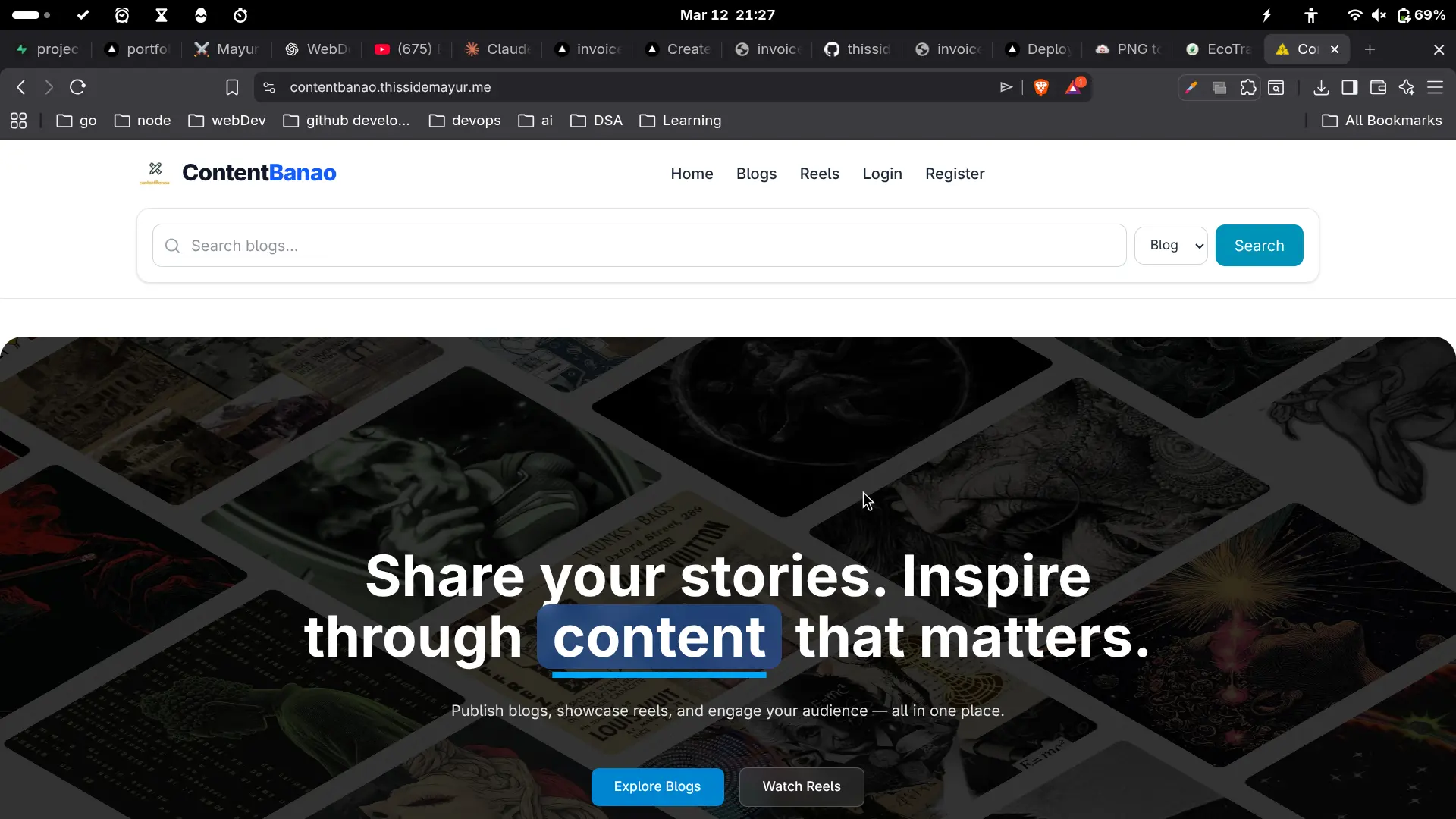 ContentBanao – Full-Stack Content Platform with Automated Cloud Infrastructure